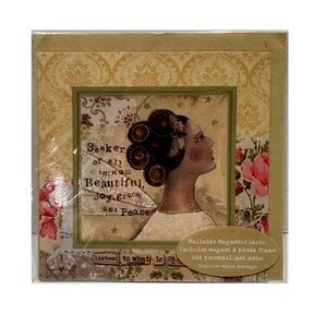Kelly Rae Roberts Christmas Angel Magnetic Card